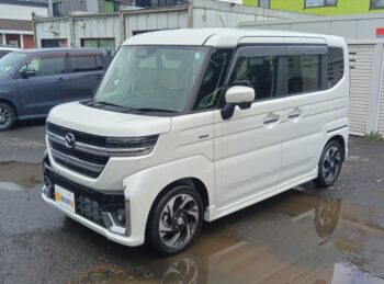 フレアワゴン カスタムスタイル XT ターボ 全方位カメラ 純正ナビ・ＴＶ 4WD