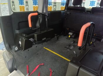 ディアスワゴン RS　ターボ　スマートアシスト　福祉車両車いす仕様スローパー　純正ナビ・TV・バックモニター　4WD