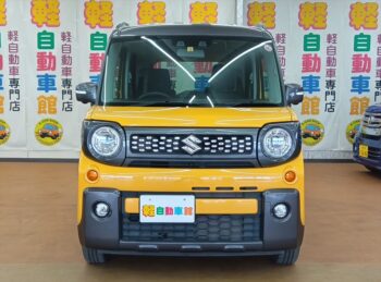 スペーシアギア ハイブリッドＸＺターボ　全方位モニター　ナビ・ＴＶ 4WD