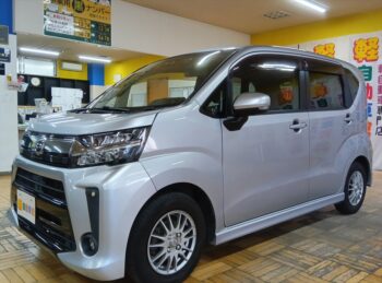 ムーヴカスタム Ｘリミテッド ＳＡⅢ　後期型　純正ナビ　アラウンドビューモニター 4WD