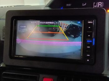 タントカスタム RS　ターボ　純正ナビ・TV　4WD