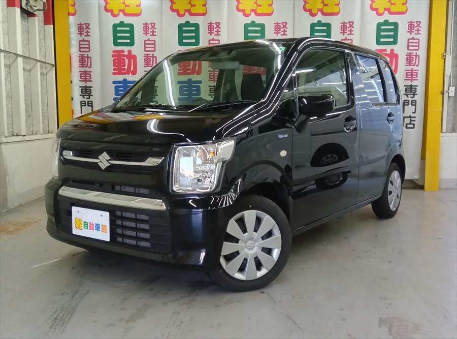 ワゴンR ハイブリッドFX-S 全方位モニター付ディスプレイオーディオ・スズキコネクト 4WD