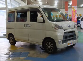 サンバーバン ＶＣターボ　スマートアシスト　純正ナビ・TV・バックカメラ　4ＷＤ