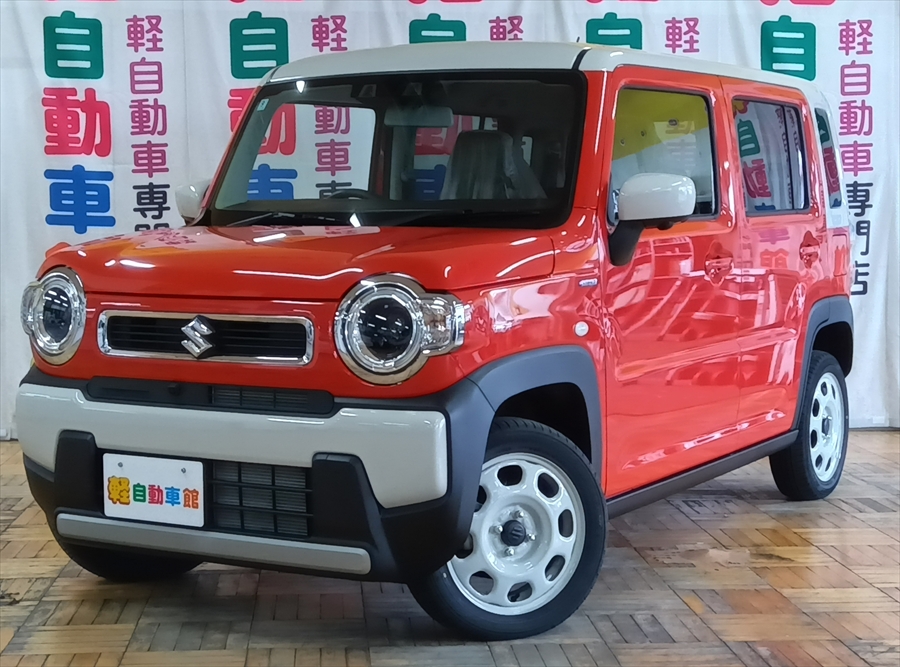 ハスラー ハイブリッドＧターボ　全方位モニター純正９インチナビ　ＴＶ　スズキコネクト 未使用車 4WD