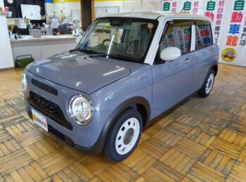 アルトラパンLC ハイブリッドＸ　全方位モニター用カメラパッケージ　スズキコネクト 未使用車 4WD