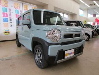 ハスラー ハイブリッドG スズキセーフティサポート (ホワイト内装) 未使用車 4WD