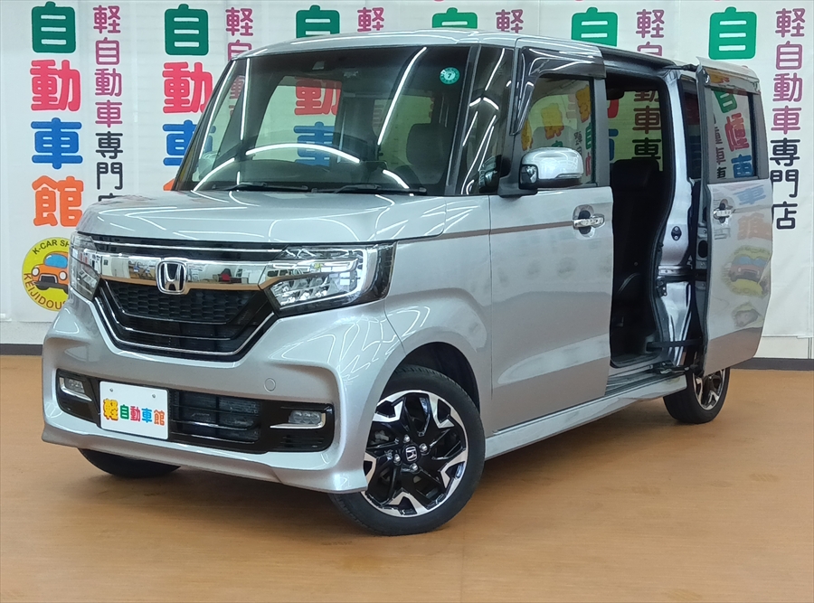 N-BOXカスタム Ｇ・ＥＸ ターボ　ホンダセンシング 純正ナビ・TV　バックカメラ　4WD