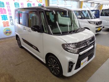タントカスタム RS　 ターボ　ウェルカムシートリフト　スマートクルーズ・スタイルパック　 4WD