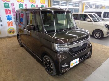 N-BOXカスタム G.EXターボホンダセンシング　 4WD