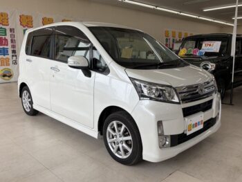 ムーヴカスタム X　SA　純正ナビ・TV・バックカメラ　後期型　4WD