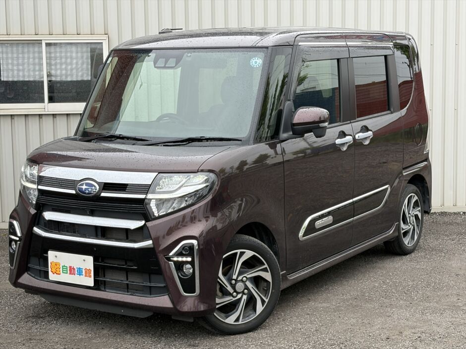 シフォンカスタム RSリミテッド　ターボ　スマートアシスト　純正ナビTV　パノラミックビューモニター　4WD