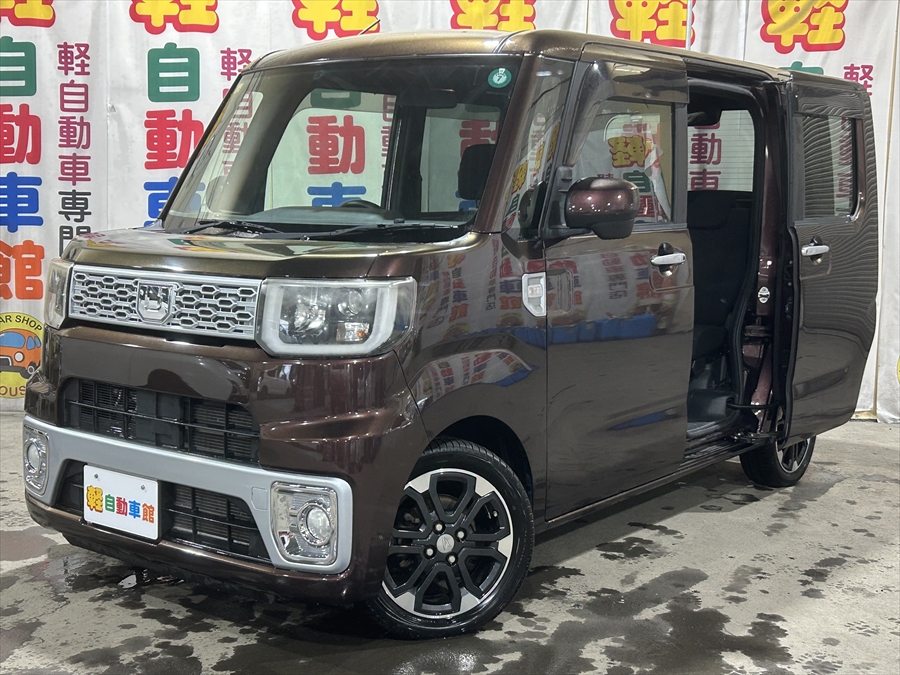 ウェイク G ターボ 純正8インチナビTVバックモニター 4WD
