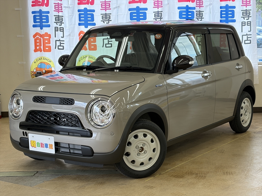 アルトラパンLC ハイブリッドX 全方位モニター用カメラパッケージ スズキコネクト 未使用車 4WD