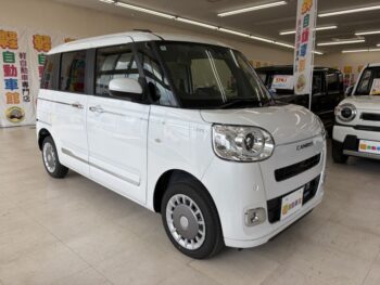 ムーヴキャンバス セオリーGターボ　純正ナビ装着用アップグレードパック　未使用車　4WD