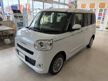 ムーヴキャンバス セオリーGターボ　純正ナビ装着用アップグレードパック　未使用車　4WD