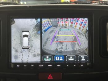 アルト ハイブリッドX 全方位モニター用カメラパッケージ純正ナビTV・前後ドラレコ 4WD