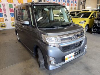 タントカスタム ＲＳ　ＳＡ　ターボ　純正ナビ・ＴＶ 4WD