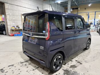 ルークス ハイウェイスターX　純正ナビTV　アラウンドビューモニター　4WD