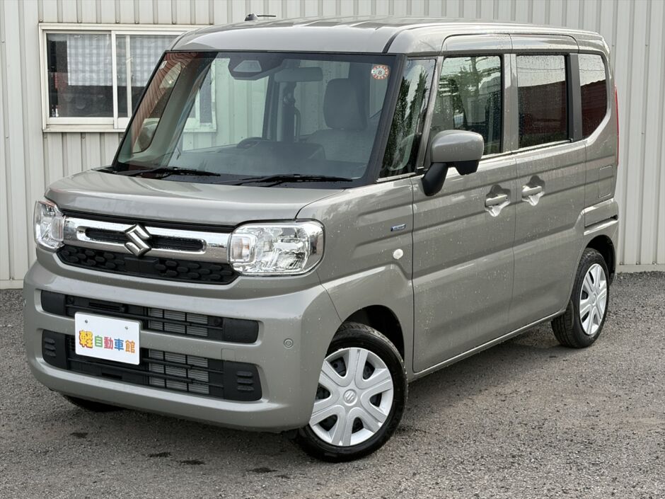 スペーシア ハイブリッドG 全方位モニター付純正ナビ・TV・スズキコネクト 未使用車 4WD