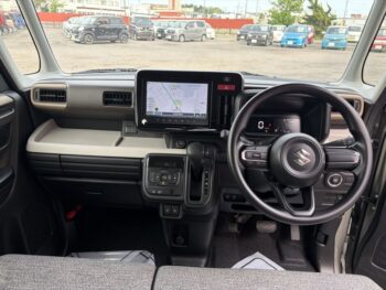 スペーシア ハイブリッドＧ 全方位モニター付純正ナビ・TV・スズキコネクト 未使用車 4WD