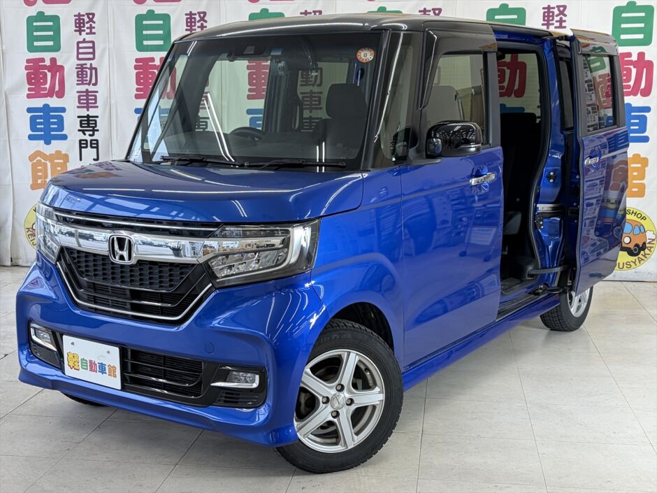 N-BOXカスタム G・L ホンダセンシング 純正ナビ 4WD