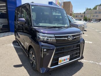 タントカスタム Ｘ 未使用車 純正ナビＴＶ・バックカメラ
