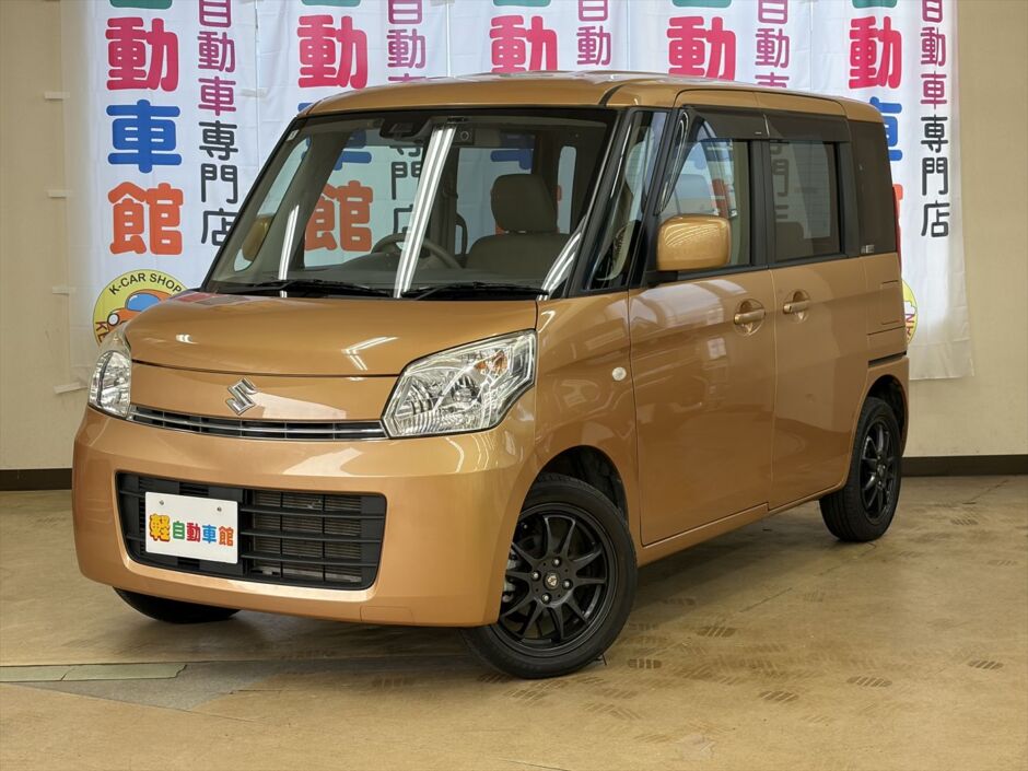 スペーシア X　純正ナビ・TV・バックカメラ　４WD