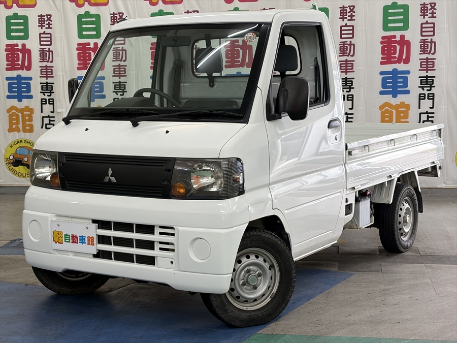 ミニキャブトラック Vタイプ　パワステ付・エアコン無し　4WD