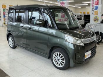 フレアワゴン カスタムスタイル ＸＳ　純正ナビ　4WD