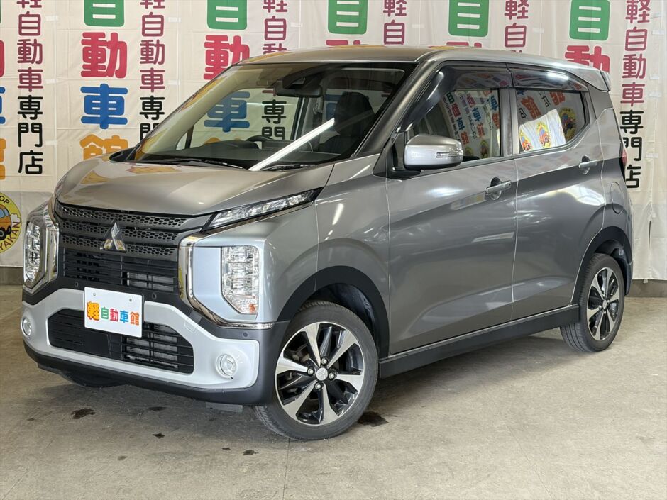 eKクロス Ｔ ターボ　純正ナビ・ＴＶ・Ｂカメラ 4WD