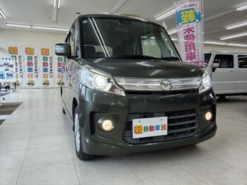 フレアワゴン カスタムスタイル ＸＳ　純正ナビ　4WD