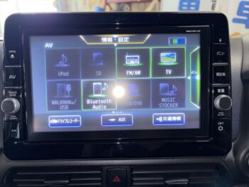 eKクロス Ｔ ターボ　純正ナビ・ＴＶ・Ｂカメラ 4WD