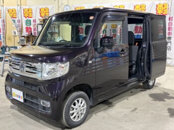 N-VAN ＋スタイル クールターボ ホンダセンシング ナビTV 4WD