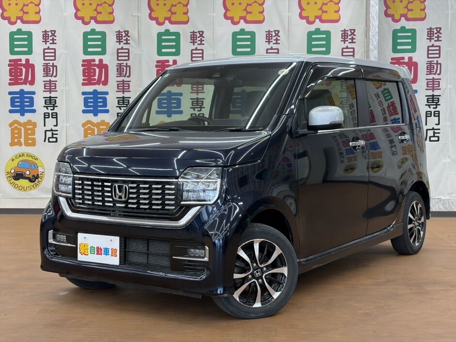 N-WGNカスタム Ｌホンダセンシング　純正ナビ・ＴＶ・バックカメラ 4WD