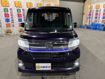 タントカスタム RS　ターボ　トップエディション　SAⅡ　純正ナビTV　バックカメラ　4WD