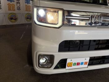 ウェイク Ｇターボリミテッド　ＳＡⅢ　純正ナビ・TV・パノラマモニター 4WD