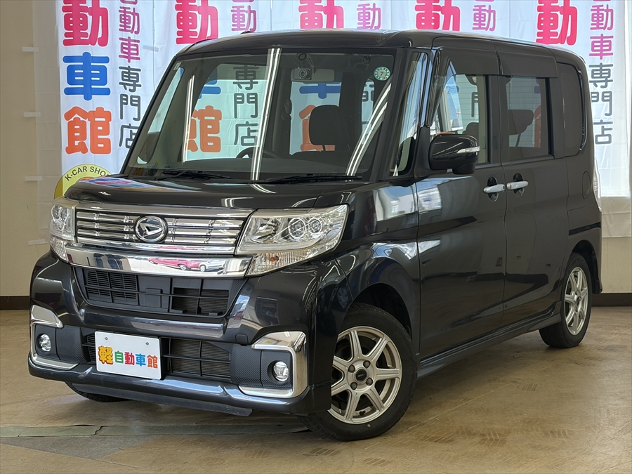 タントカスタム X　ナビ・TV・バックカメラ　後期型　４WD