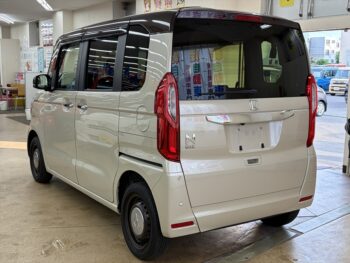 N-BOX L・スロープコーディネートスタイル　純正ディスプレイオーディオ・TV・バックカメラ　福祉車両車いす仕様スローパー　４WD