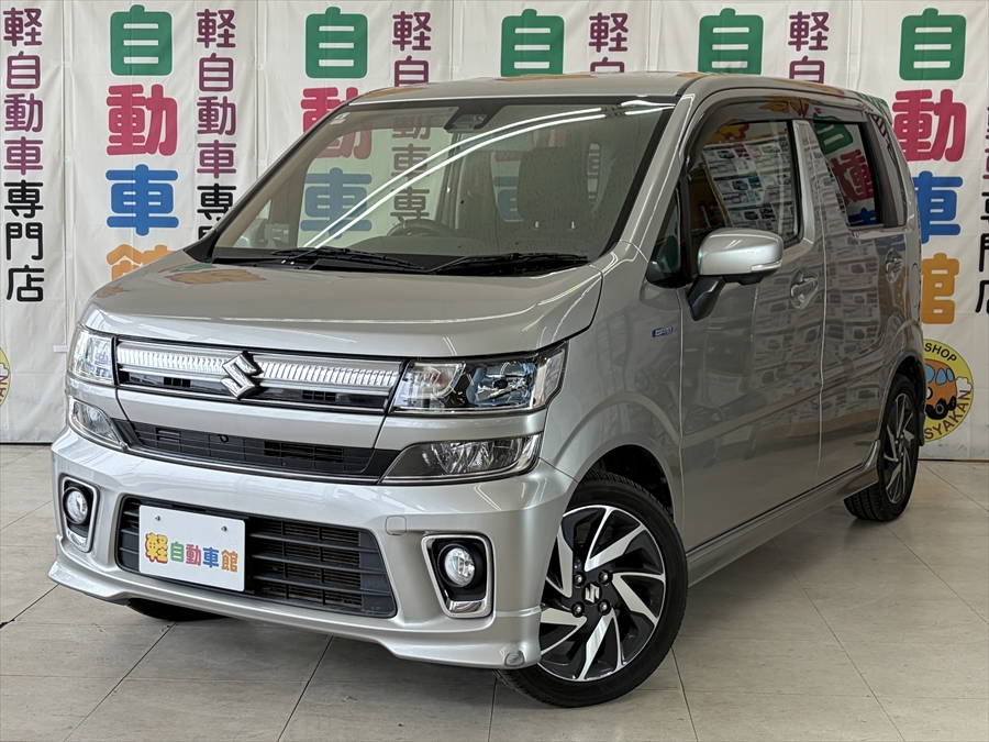 ワゴンR 25周年記念車 HYBRID FZリミテッド 全方位モニター純正8インチナビ・TV 4WD