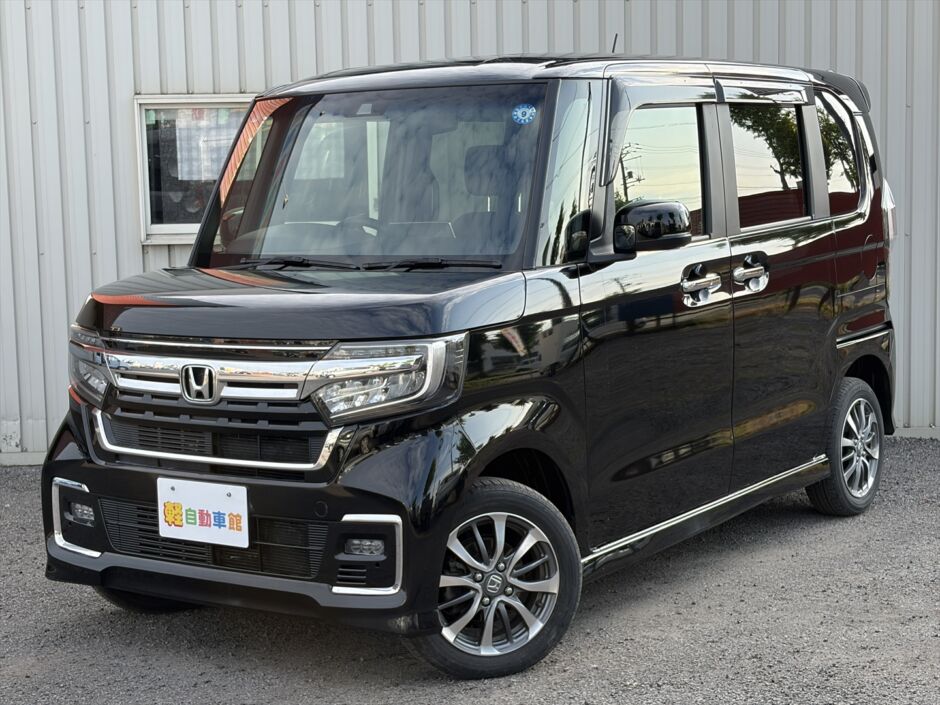 N-BOXカスタム L 純正ナビ・TV・バックカメラ 後期型 4WD