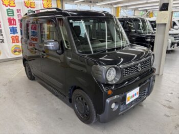 スペーシアギア ハイブリッドXZ ターボ 純正ナビ・TV・バックカメラ 4WD