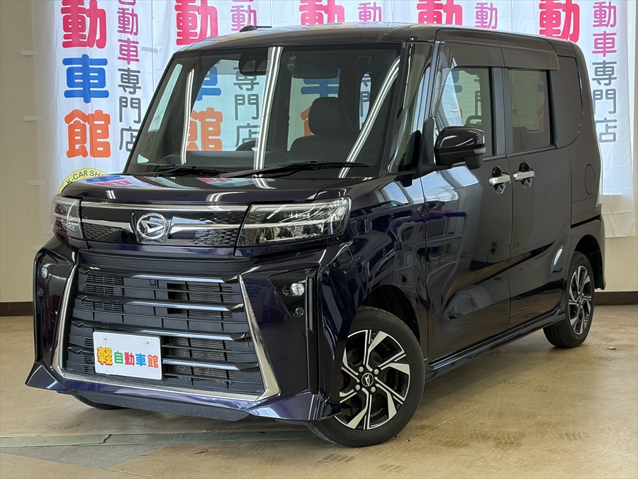 タントカスタム X　純正ナビ・TV・バックカメラ　後期型　４WD
