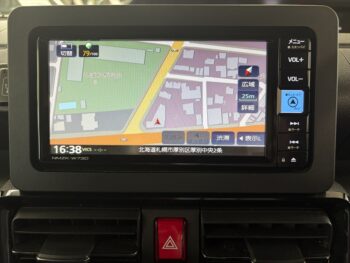 タントカスタム X　純正ナビ・TV・バックカメラ　後期型　４WD