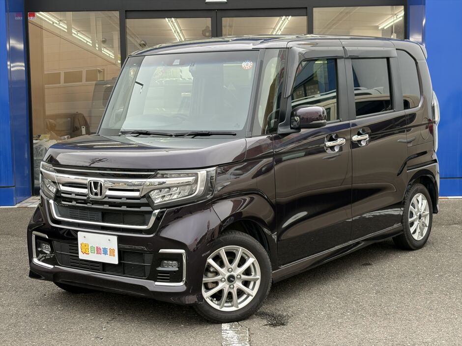 N-BOXカスタム Ｌ・ターボ 純正ナビＴＶ・バックモニター 後期型