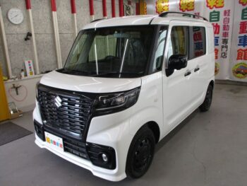 スペーシアベース XF 全方位モニター純正ﾅﾋﾞTV 未使用車 4WD