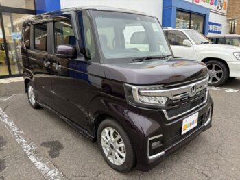 N-BOXカスタム Ｌ・ターボ 純正ナビＴＶ・バックモニター 後期型