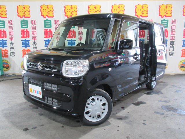 スペーシア ハイブリッド G スズキセーフティサポート 未使用車 4WD