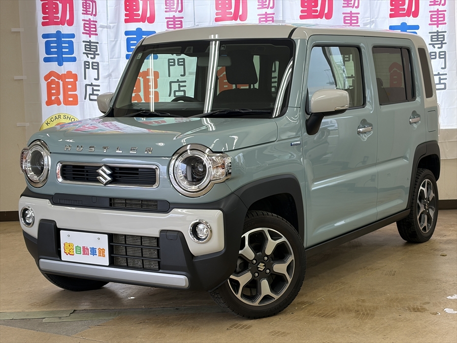 ハスラー ハイブリッドX　ナビ・バックカメラ　４WD