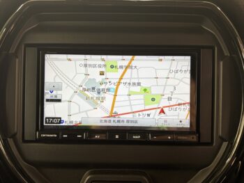 ハスラー ハイブリッドX　ナビ・バックカメラ　４WD