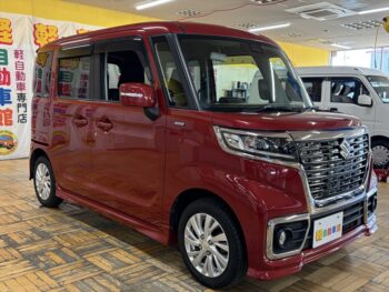 スペーシアカスタム ハイブリッドＧＳ　ナビ付 4WD